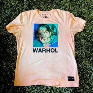 Andy Warhol X Zara Shirt - custom dyed!